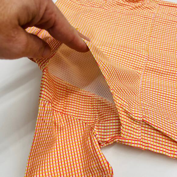 NWT Blue Quail 3-6M Citrus & Pink Check Romper - Picture 5 of 6